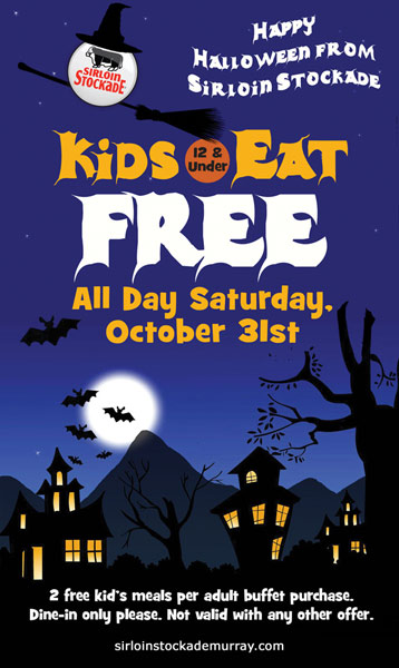 Free Kids Meal on Halloween